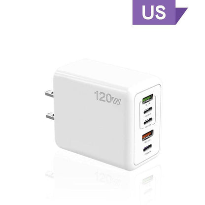 120W Fast Charger with 5 Ports