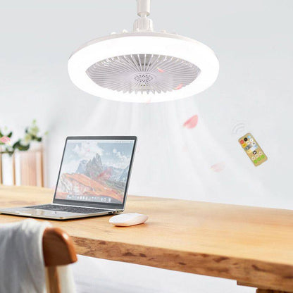 Remote Control Aromatherapy Ceiling Fan with Light