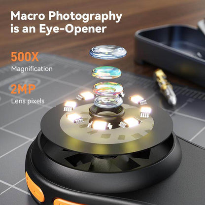 Portable Handheld Magnifying Glass