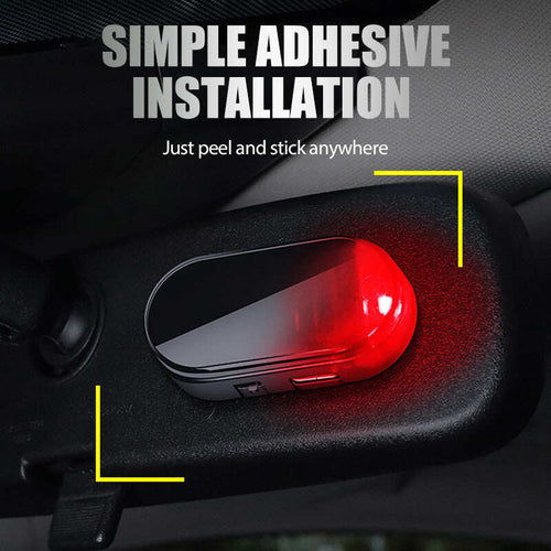 Solar Powered Car Anti-Theft Warning Light