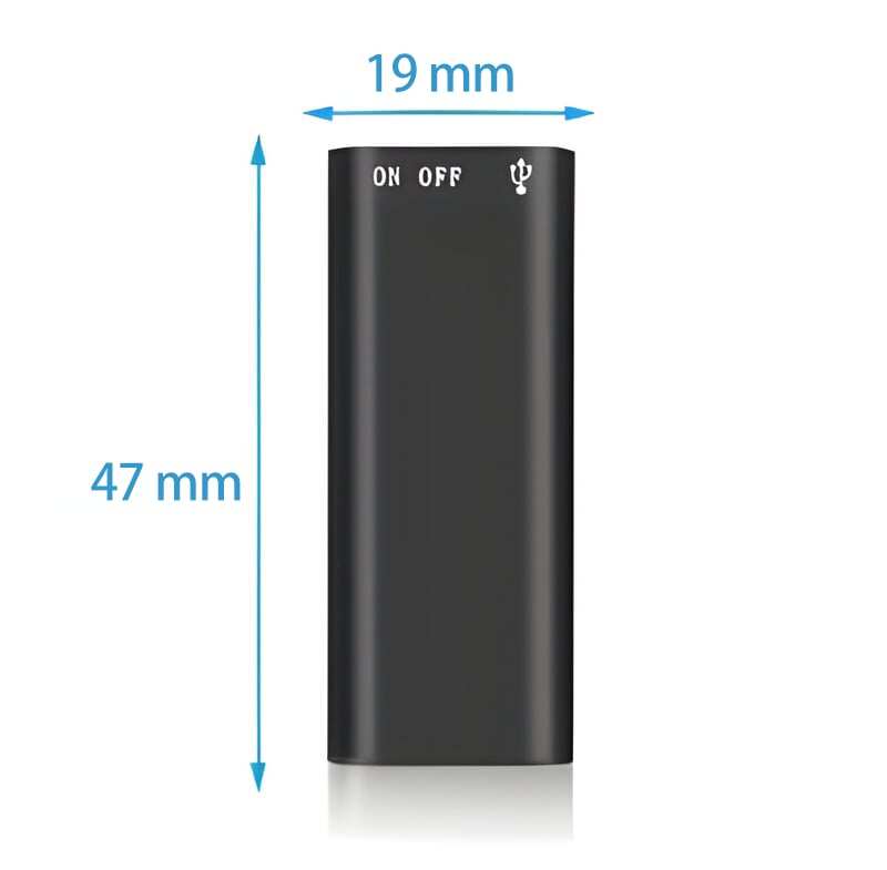 Mini Voice Recorder – Smart Sound Capture, Compact & Easy to Use, Long Battery Life