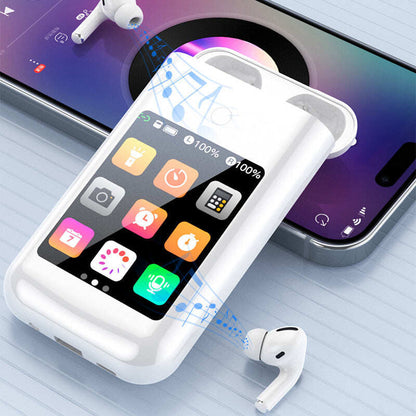 Portable 3-in-1 Charger Multimedia Bluetooth Earbuds