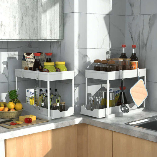 Multi-purpose Under Sink Shelf Organizer