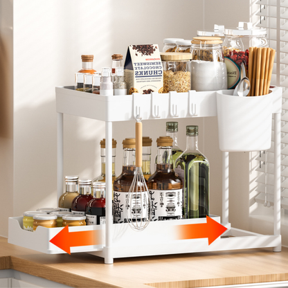 Multi-purpose Under Sink Shelf Organizer