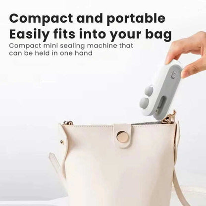 Portable Mini Sealer | No Preheating Needed | Airtight Seal