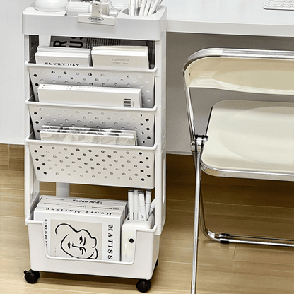 Multi-Purpose Space-Saving Dual Access Book & Stationery Organizer(78cm)