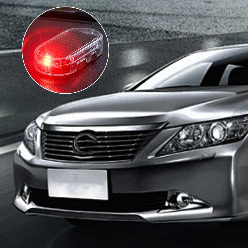 Solar Powered Car Anti-Theft Warning Light