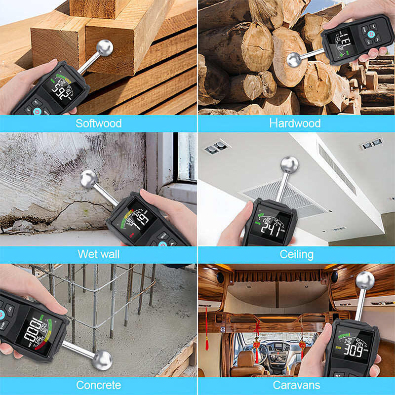 Pinless Non-Destructive Moisture Meter