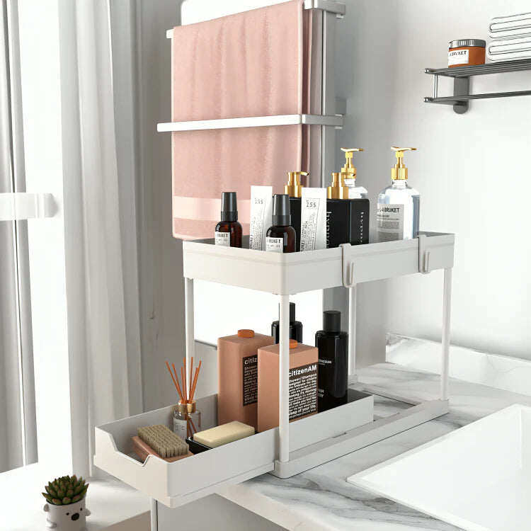 Multi-purpose Under Sink Shelf Organizer
