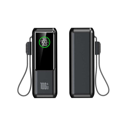 Portable Charger with Built-in Cable