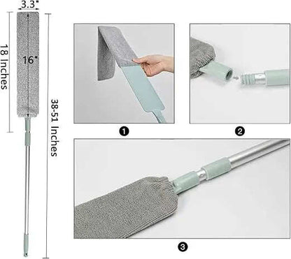 Flexible Gap Cleaner | Featherlight Microfiber | Quiet, Effortless Cleaning