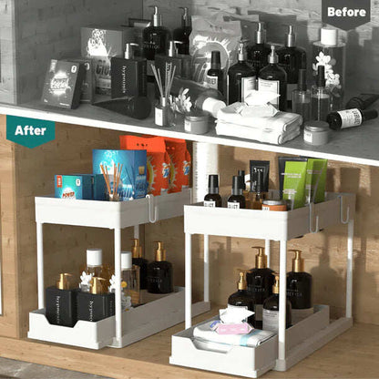 Multi-purpose Under Sink Shelf Organizer